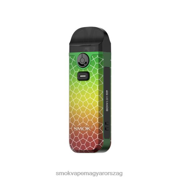 SMOK Nord 4 készlet 24LXV274 rasta zöld páncél - SMOK E Cigi Tank