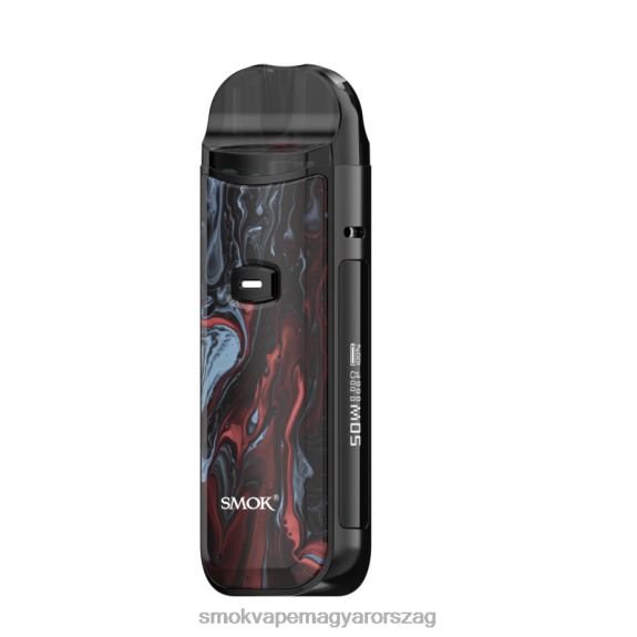 SMOK Nord 50w-os készlet 24LXV164 fekete vörös márványozás - SMOK E Cigi Tank