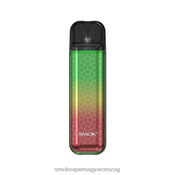 SMOK NOVO 2s készlet 24LXV135 rasta zöld páncél - SMOK E Cigi Pod