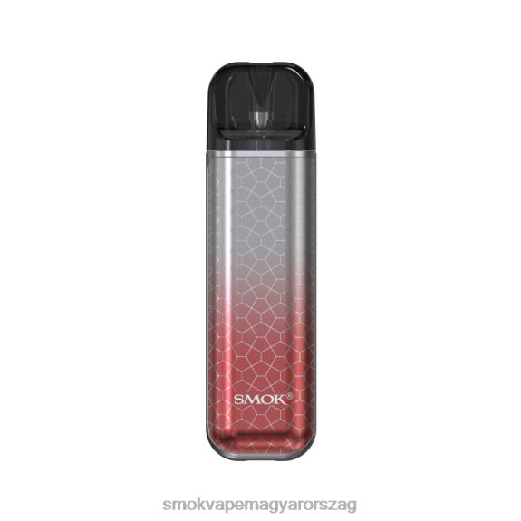 SMOK NOVO 2s készlet 24LXV136 vörös szürke páncél - SMOK Eldobható E Cigi