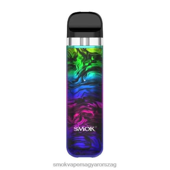 SMOK NOVO 2x készlet 24LXV56 fluid 7-színű - SMOK Eldobható E Cigi