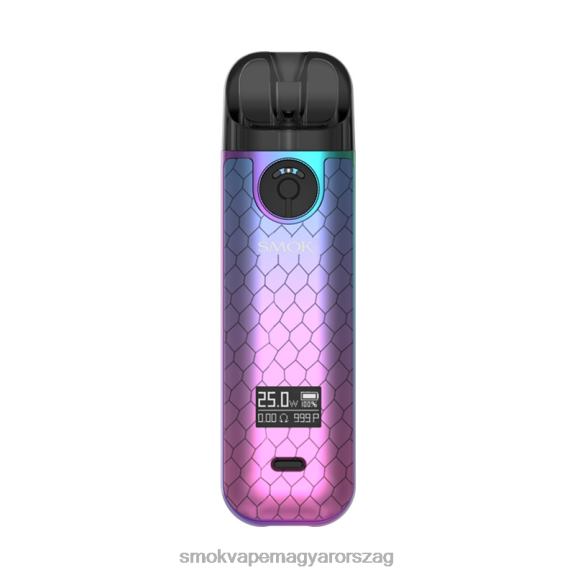 SMOK NOVO 4 készlet 24LXV235 cián rózsaszín kobra - SMOK E Cigi Pod