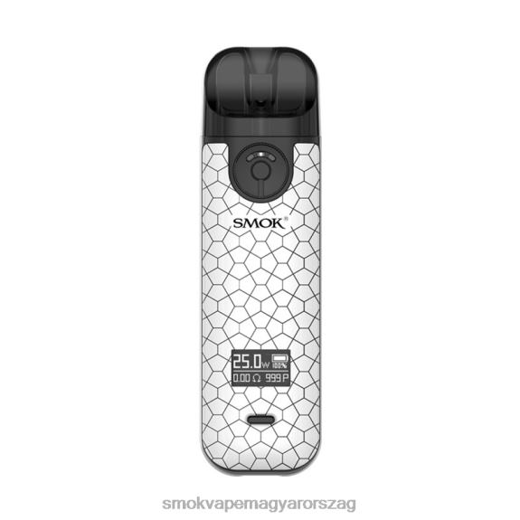 SMOK NOVO 4 készlet 24LXV237 fehér páncél - SMOK Vape Magyarország